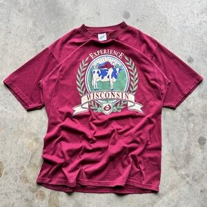 Men’s Vintage Late 80s/Early 90s Experience Wisconsin Shirt